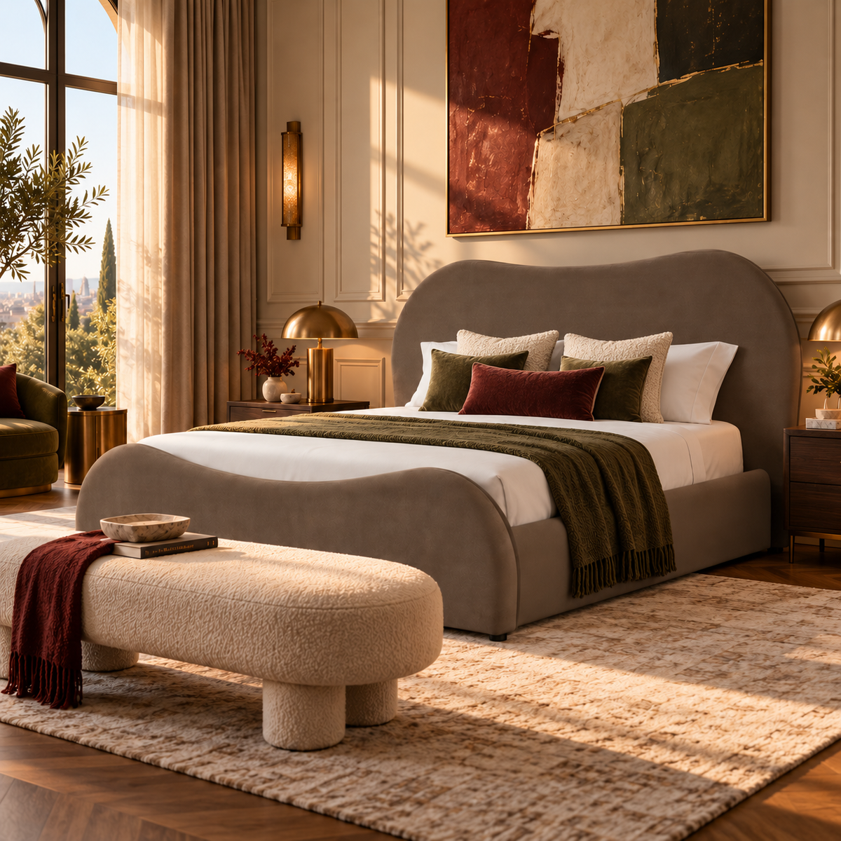 Olivia King Bed