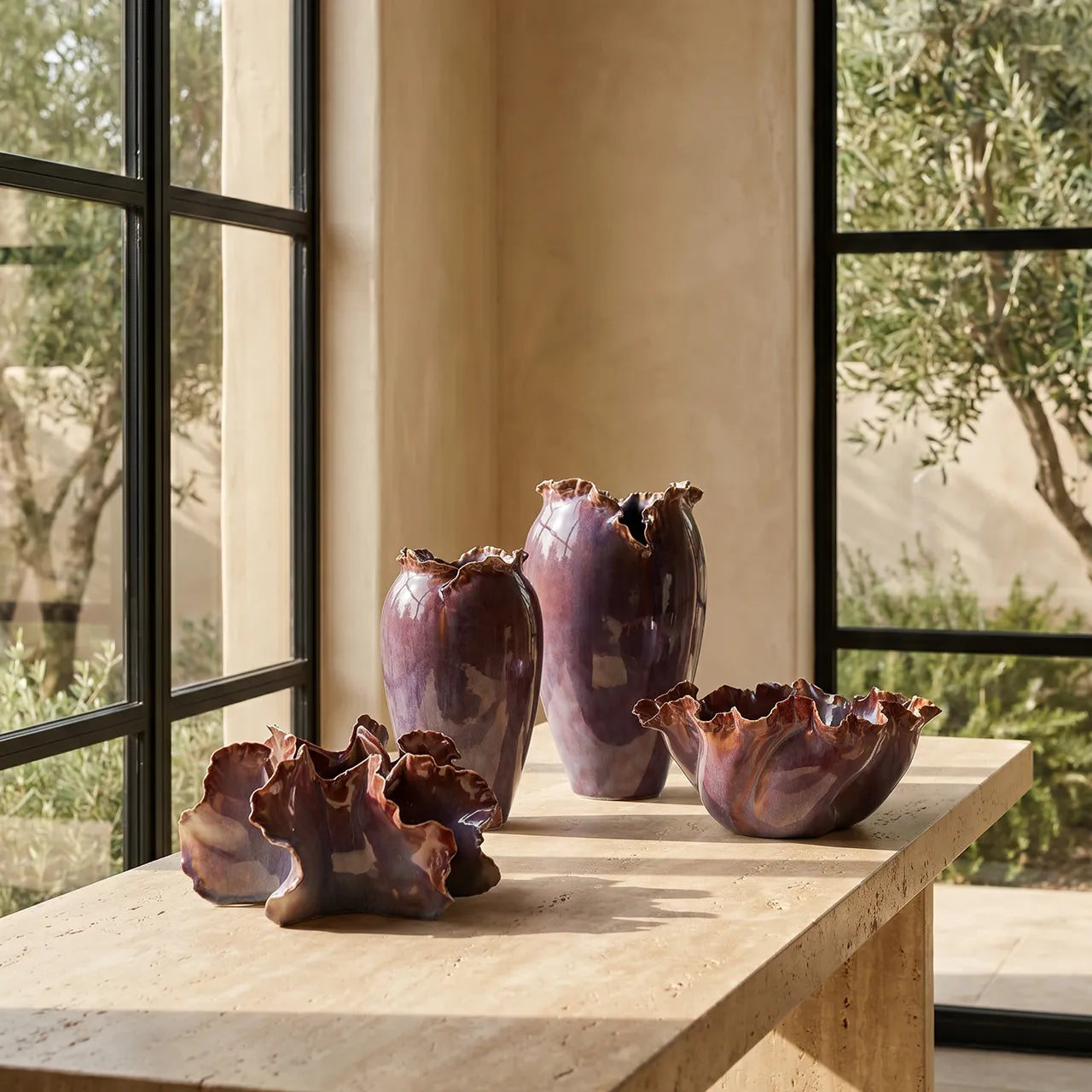 AURA SHORT VASE