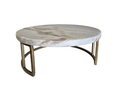 BASE TABLE CIRCULAR MÁRMOL BASE METÁLICA