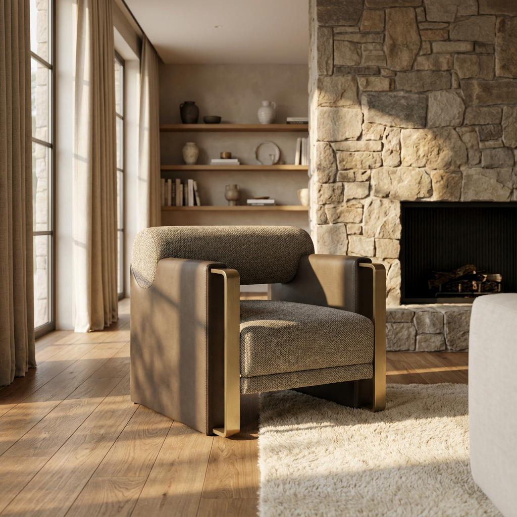 EDGAR LOUNGE CHAIR