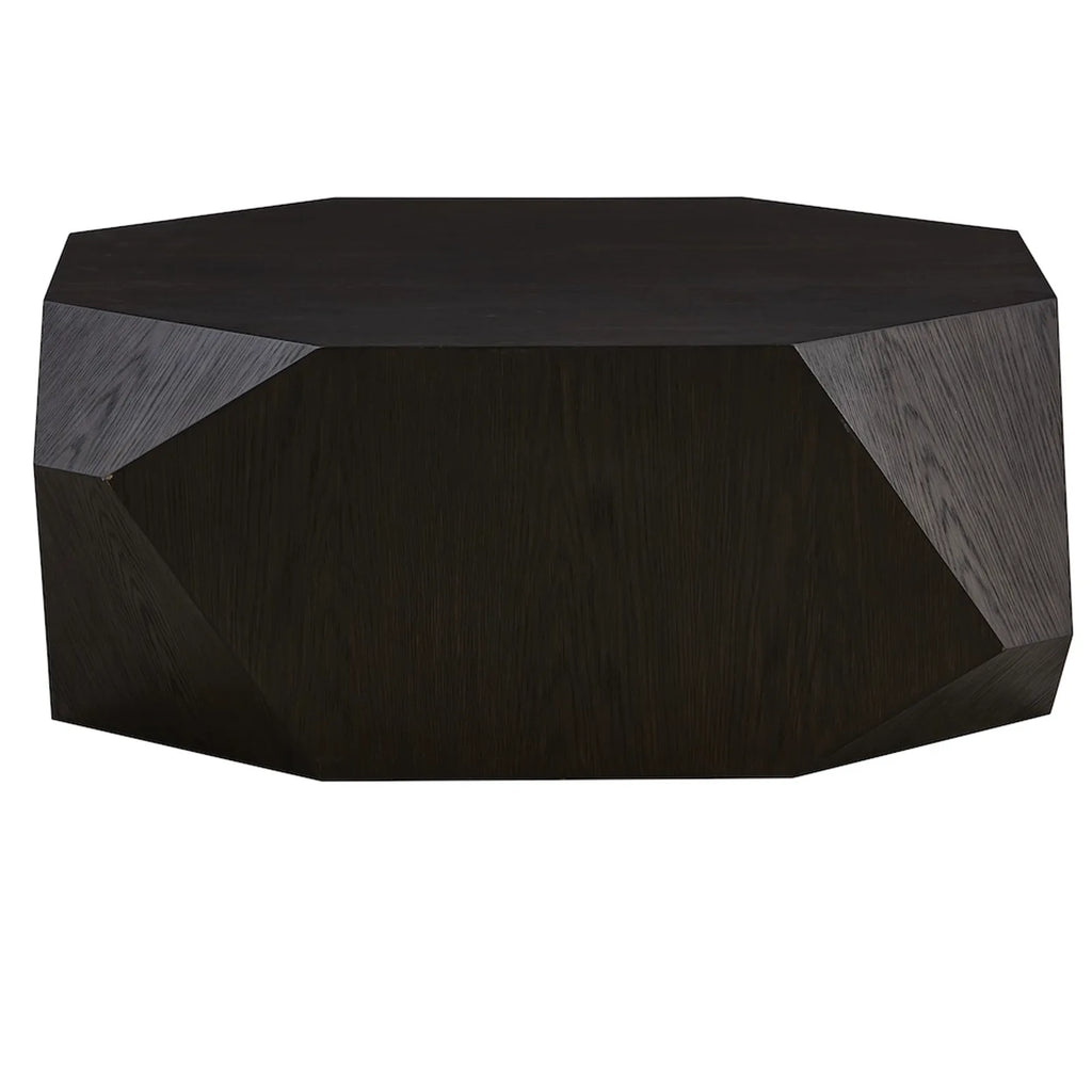 Haden Coffee Table de Alder & Tweed en acabado Dark Cinder finish, solid oak and engineered wood